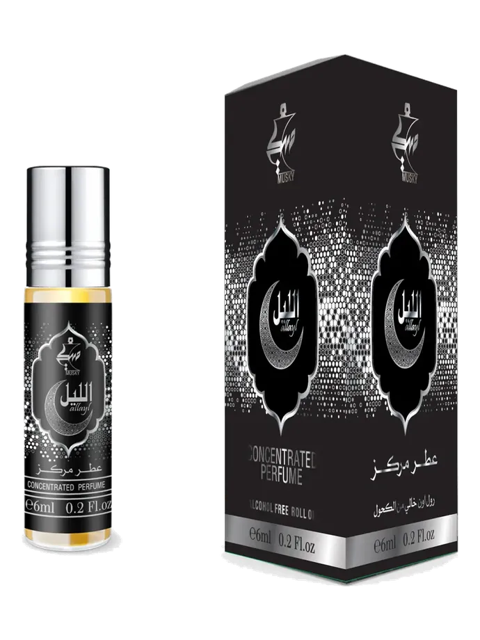 الليل 6 مل رول أون، العنبر من مسكي