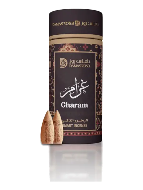 BACKFLOW INCENSE GHARAM, Backflow Incense by Damas Rose