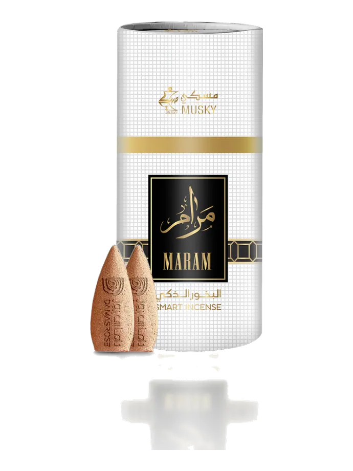 بخور ذكي مرام، البخور من مسكي