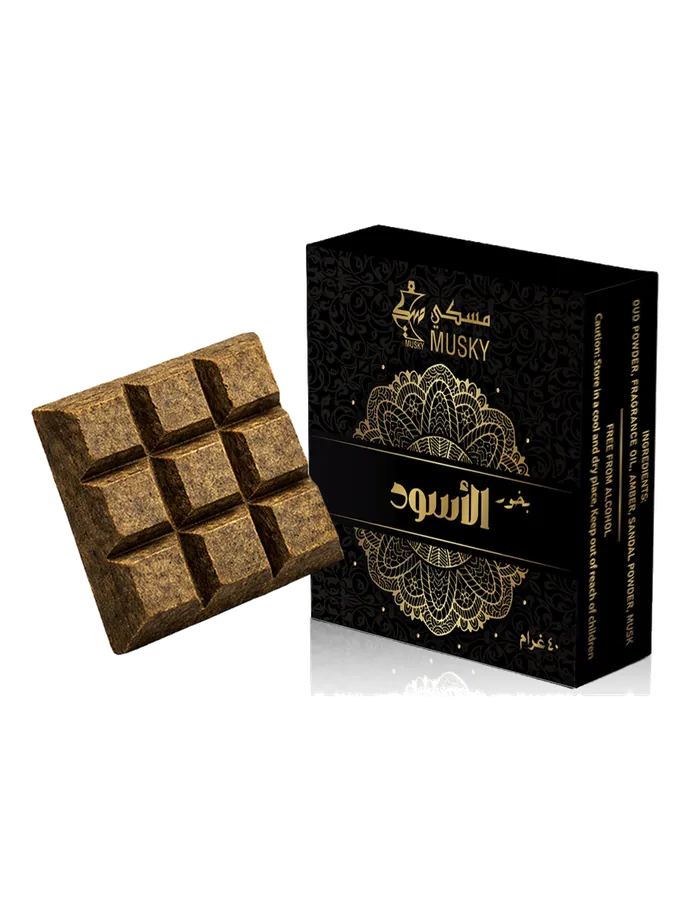بخور الأسود 40 غرام، البخور من مسكي