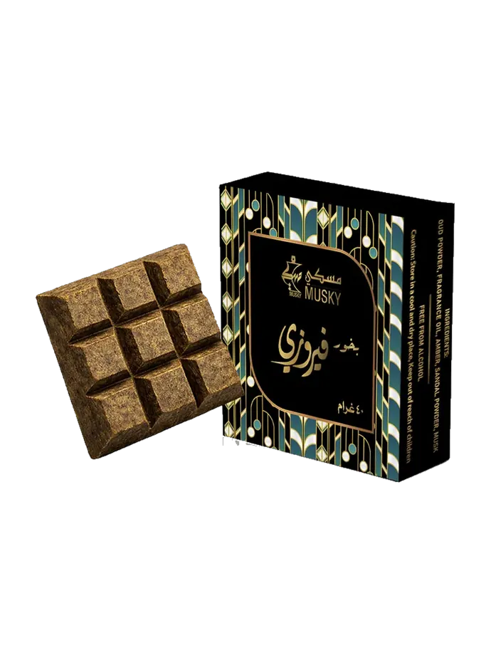 BAKHOOR FAIROZY 40G, Bakhoor by Musky