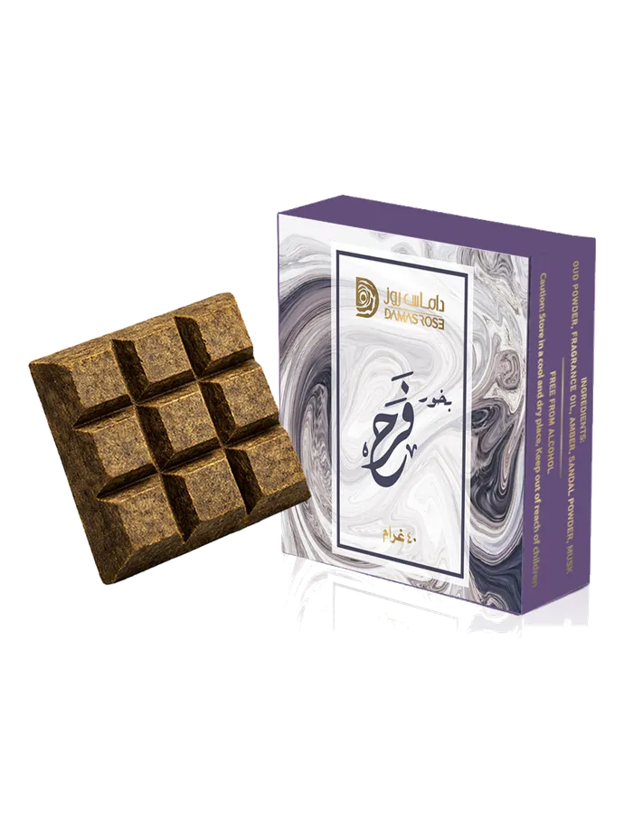 بخور فرح 40 غرام، البخور من داماس روز