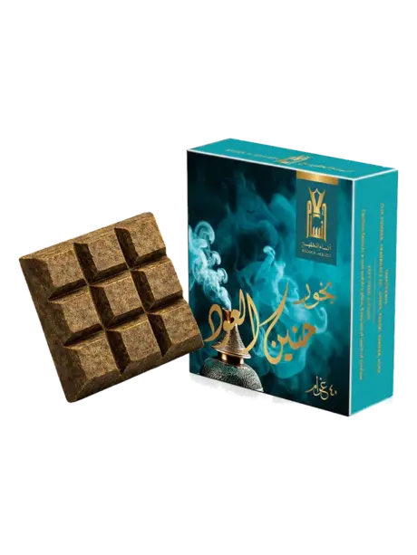 بخور حنين العود 40 غرام، البخور من أنسام الخليج