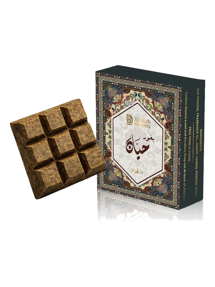 بخور حيان 40 غرام، البخور من داماس روز