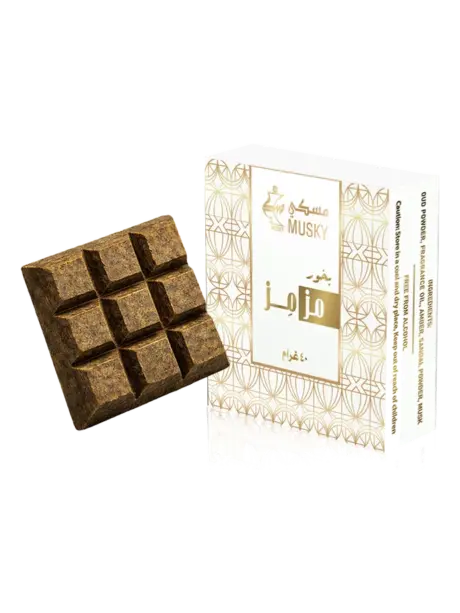 بخور مزمز 40 غرام، البخور من مسكي