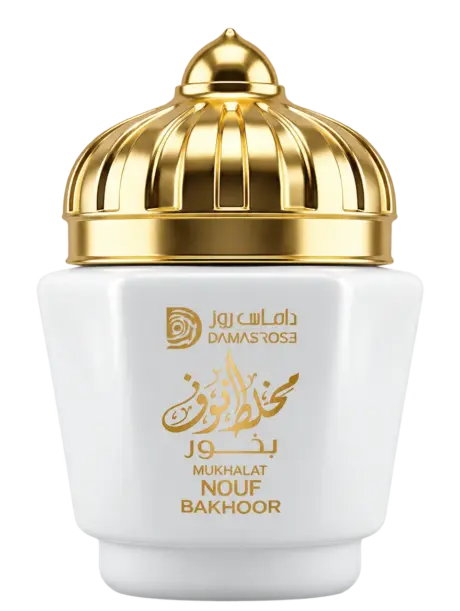BAKHOOR MUKHALLAT NOUF 30G, Oud Muattar by Damas Rose
