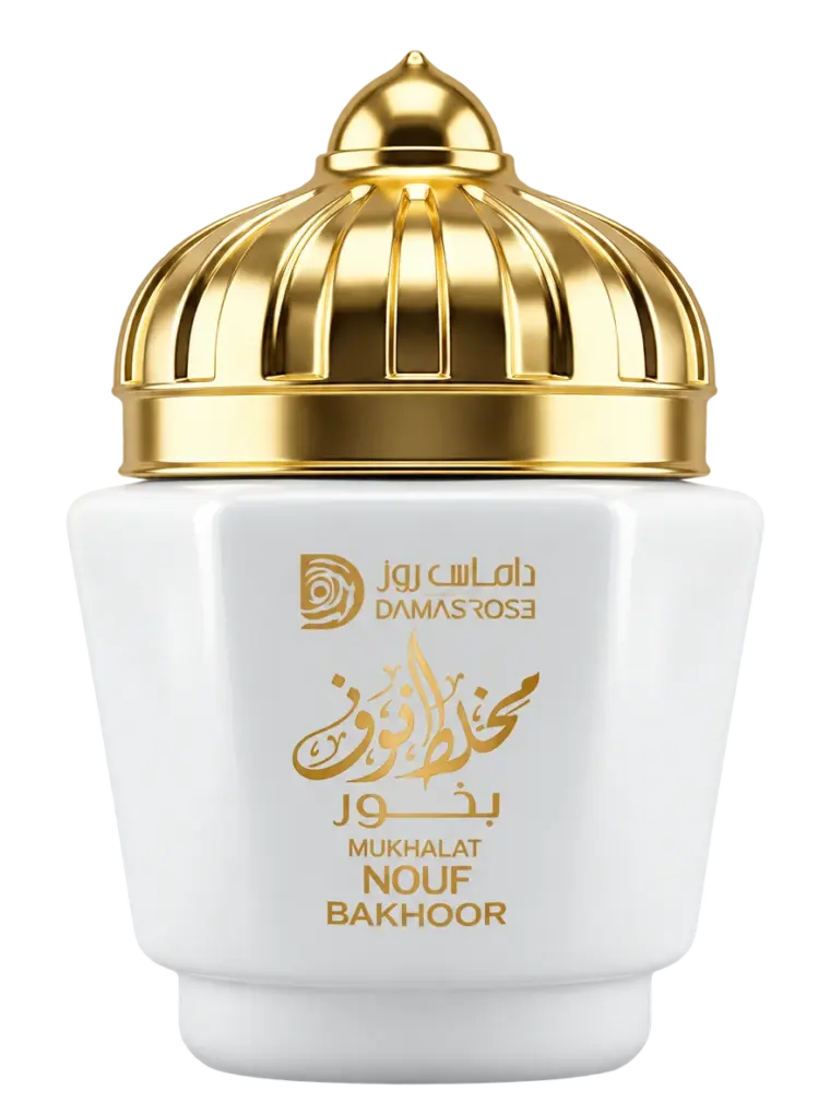 BAKHOOR MUKHALLAT NOUF 30G, Oud Muattar by Damas Rose