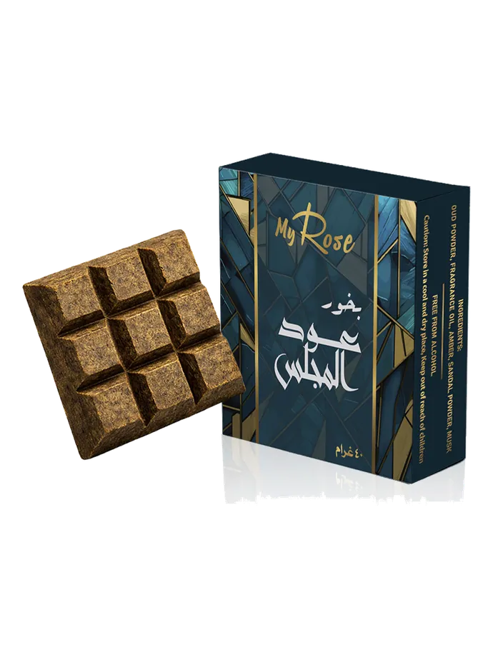 بخور عود المجلس 40 غرام، البخور من ماي روز