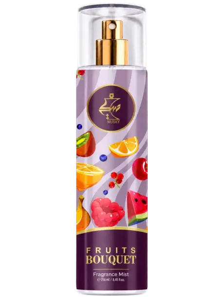 FRUITS BOUQUET FRAGRANCE MIST 250 ML, Fragrance Mist by Musky