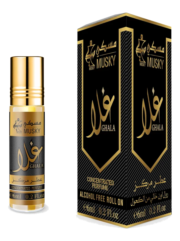 غلا 6 مل رول أون، العود من مسكي