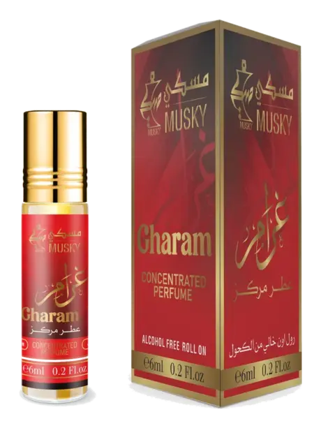 غرام 6 مل رول أون، البخور من مسكي