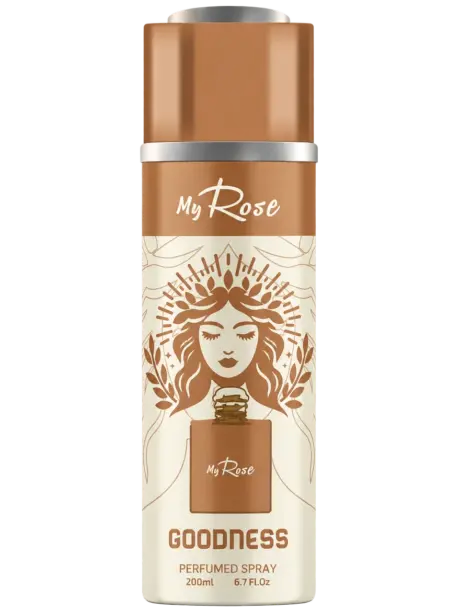 GOODNESS DEO 200 ML, Perfumed Spray by My Rose