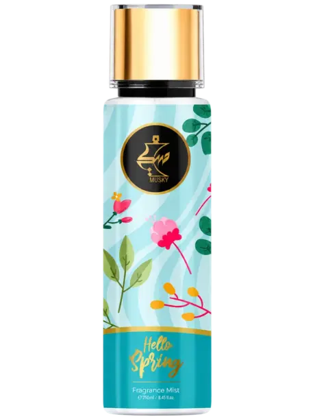 HELLO SPRING FRAGRANCE MIST 250 ML, Fragrance Mist by Musky