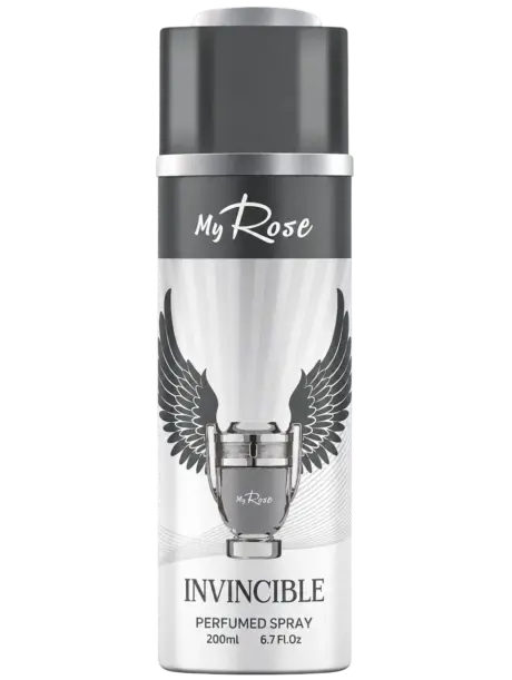 INVINCIBLE DEO 200 ML, Perfumed Spray by My Rose