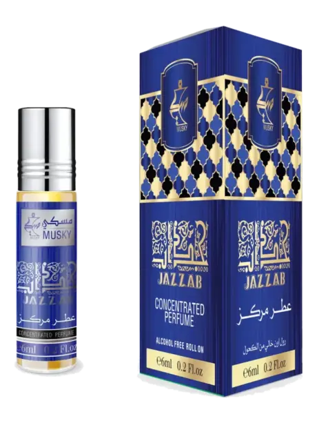 JAZZAB 6 ML ROLL-ON, Concentrated Perfume by Musky