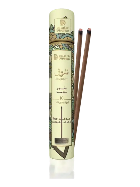 LONG INCENSE STICKS SHUROUQ, Incense Sticks by Damas Rose