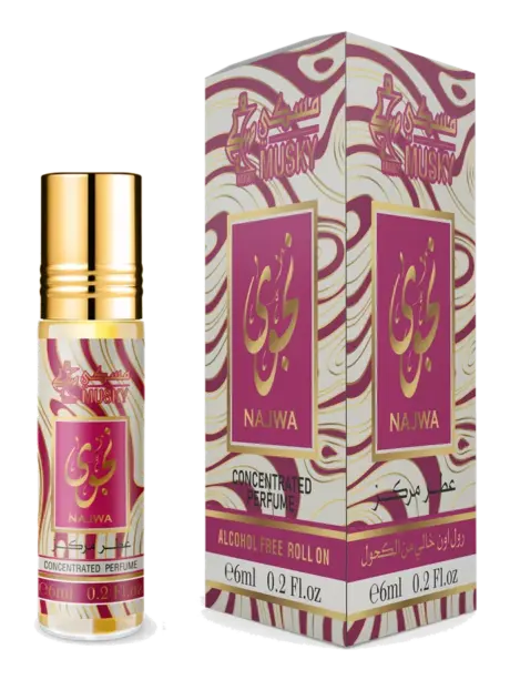 NAJWA 6 ML ROLL-ON, Concentrated Perfume by Musky