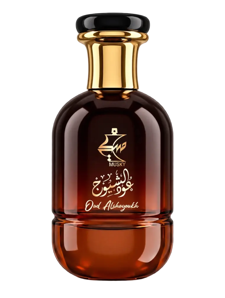 عود الشيوخ 100 مل، العود من مسكي