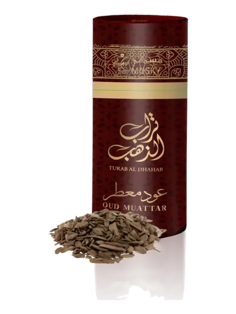 عود معطر تراب الذهب 25 غرام، البخور من مسكي