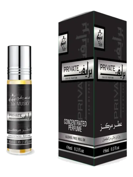 PRIVATE 6 ML ROLL-ON, Concentrated Perfume by Musky