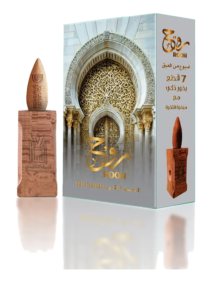 بخور ذكي روح 7 قطع، البخور من أنسام الخليج