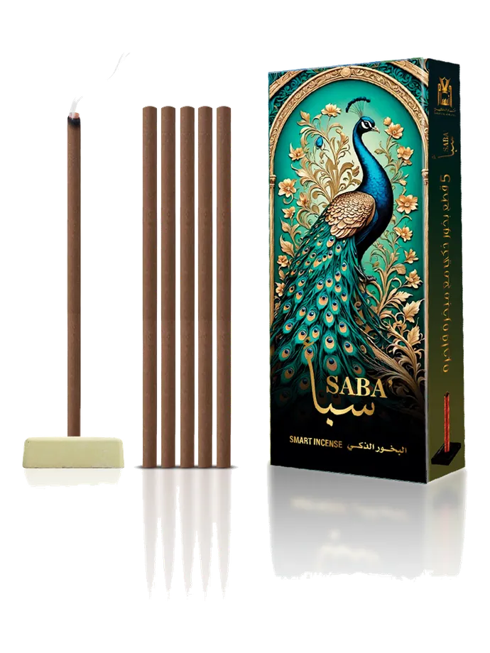 أعواد سبأ 5 قطع، البخور من أنسام الخليج
