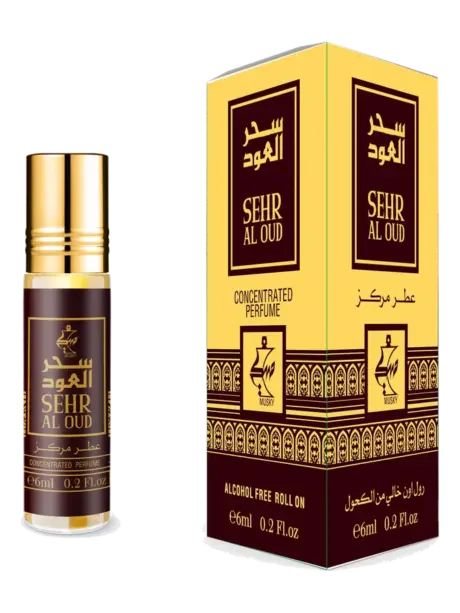 سحر العود 6 مل رول أون، الورد من مسكي