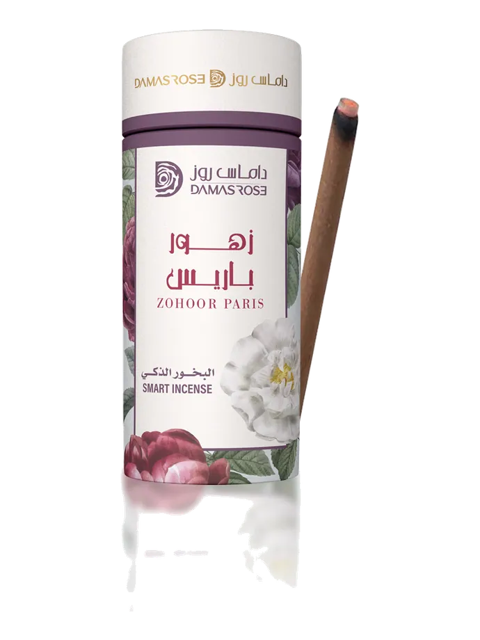 أعواد زهور باريس، البخور من داماس روز