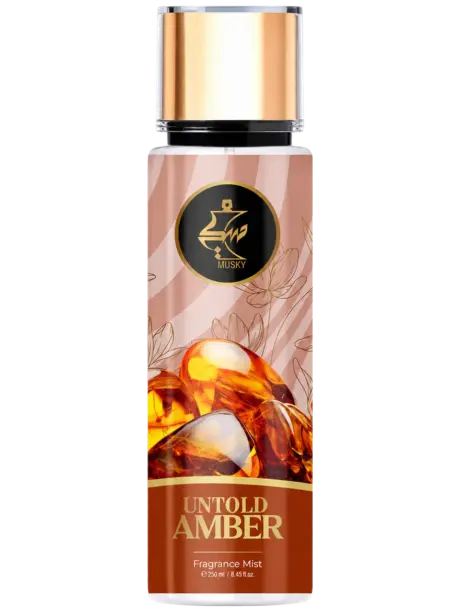 UNTOLD AMBER FRAGRANCE MIST 250 ML, Fragrance Mist by Musky