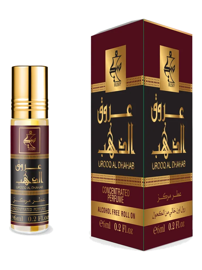عروق الذهب 6 مل رول أون، العنبر من مسكي